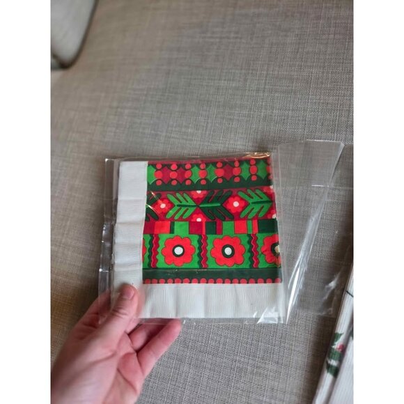 Vintage Hallmark bridge tablecloth and napkins - Picture 6 of 8